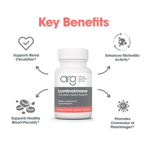 Lumbrokinase Circulatory System Support